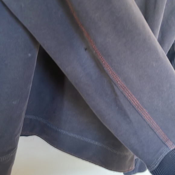 Jeremiah - stretchy button pullover (distressed) - navy (S) - Picture 6 of 6